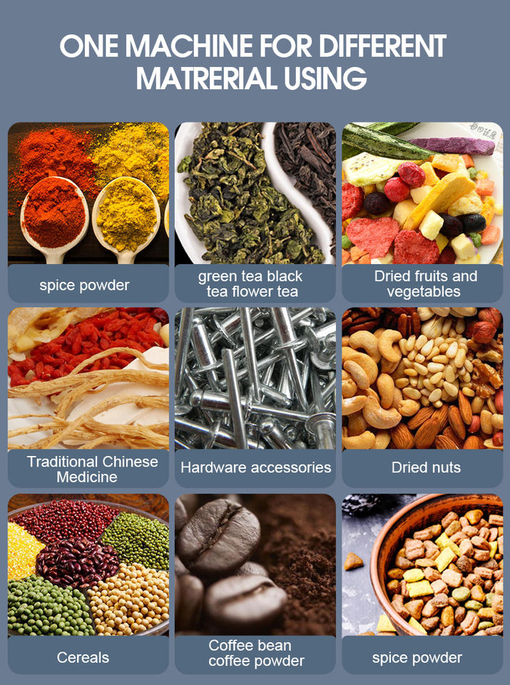 Automatic Digital Control Particle Granule Intelligent Weighing Filling Machine Rice Seed Grain Nuts Filling Machine