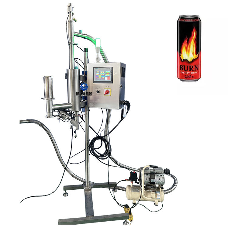 Automatic Bottle Can Juice Coffee Drink Beer Nitro Doser Filling Liquid Nitrogen Dosing Machine