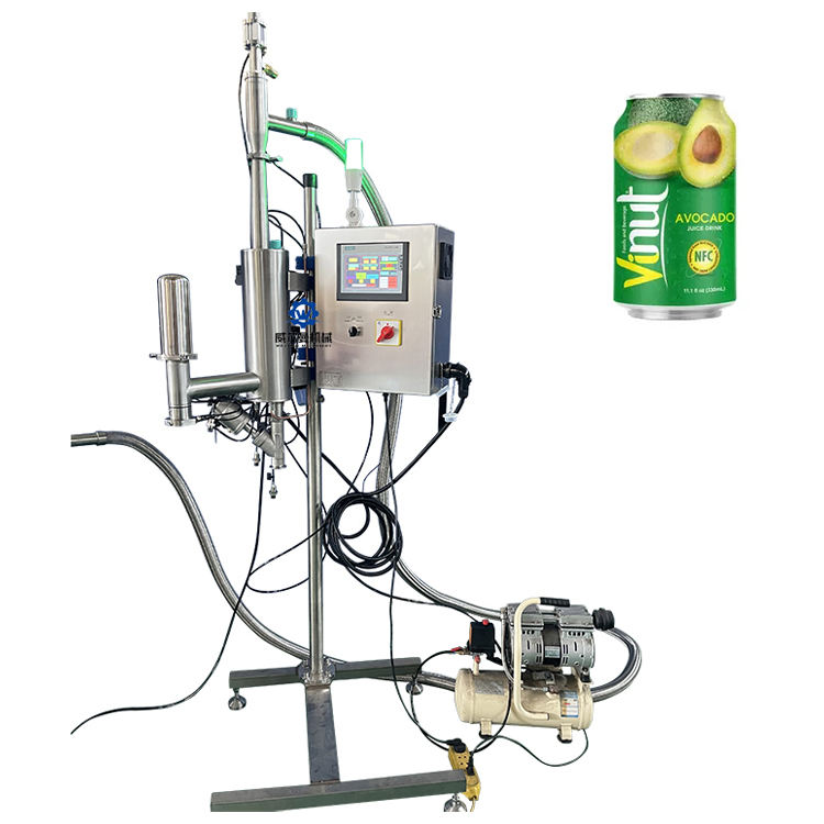 Automatic Bottle Can Juice Coffee Drink Beer Nitro Doser Filling Liquid Nitrogen Dosing Machine