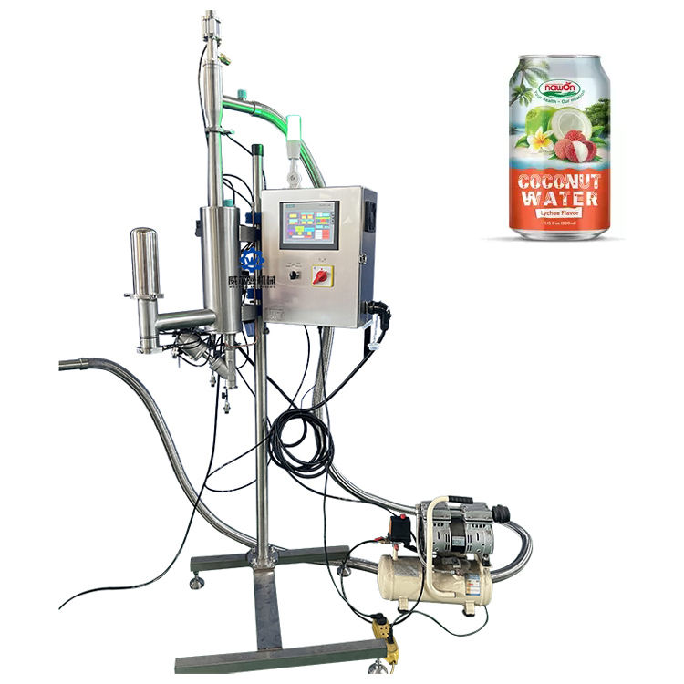 Automatic Bottle Can Juice Coffee Drink Beer Nitro Doser Filling Liquid Nitrogen Dosing Machine