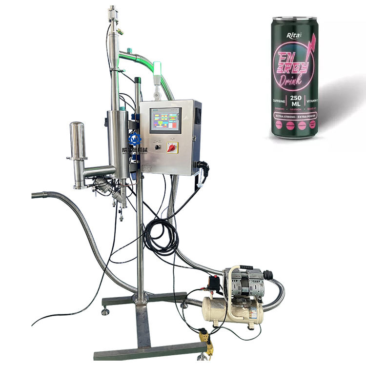 Automatic Bottle Can Juice Coffee Drink Beer Nitro Doser Filling Liquid Nitrogen Dosing Machine