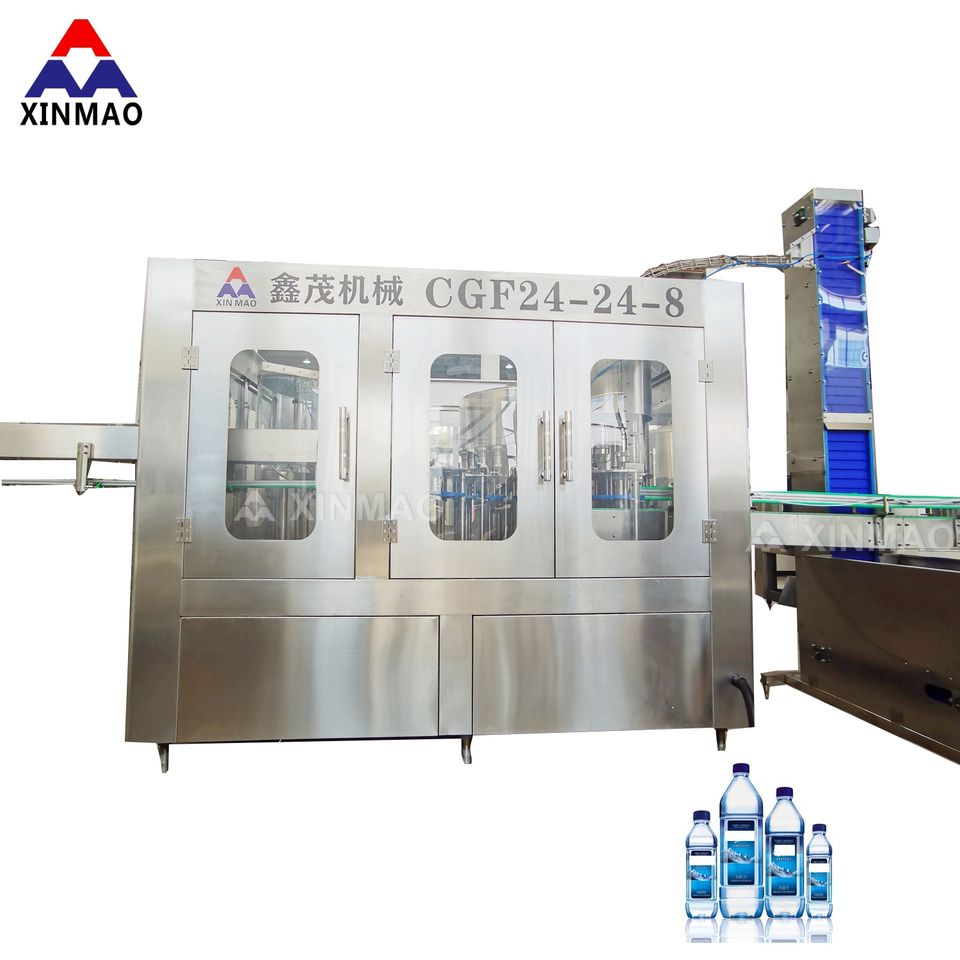 Full Automatic Drinking Mineral Water Making Equipment Bottling Machines Water Bottle Filling Machine