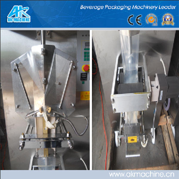 AK-2000FN in Africa Automatic Plastic Bag Drinking Pure Sachet Water Filling Making Packaging Machine