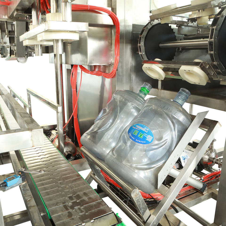 150BPH 19L 20L Fully Automatic Small 5 Gallon Bottled Mineral Water Filling Machine