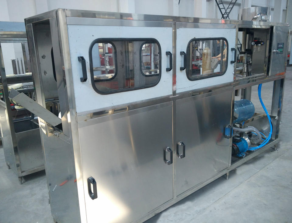 150BPH 19L 20L Fully Automatic Small 5 Gallon Bottled Mineral Water Filling Machine