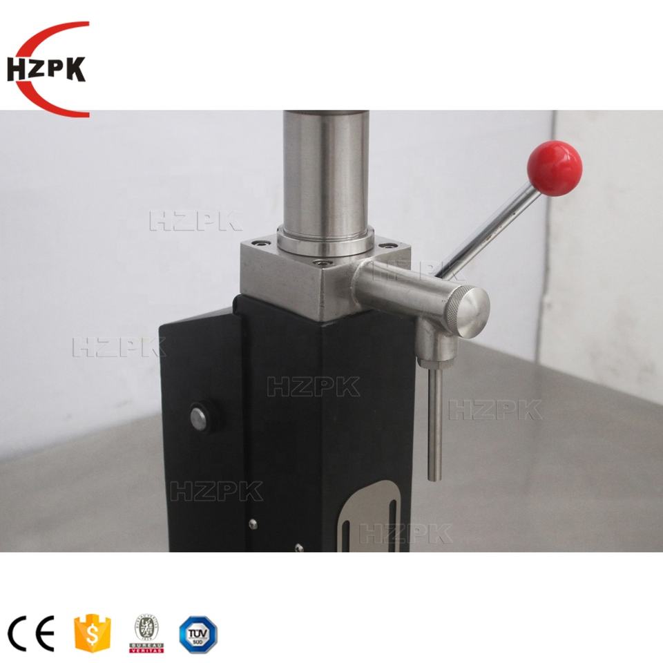 HZPK Manual Perfume Washing Liquid Filling Machine and Honey Sauce Bottle Filling Machine for Shampoo Cosmetic