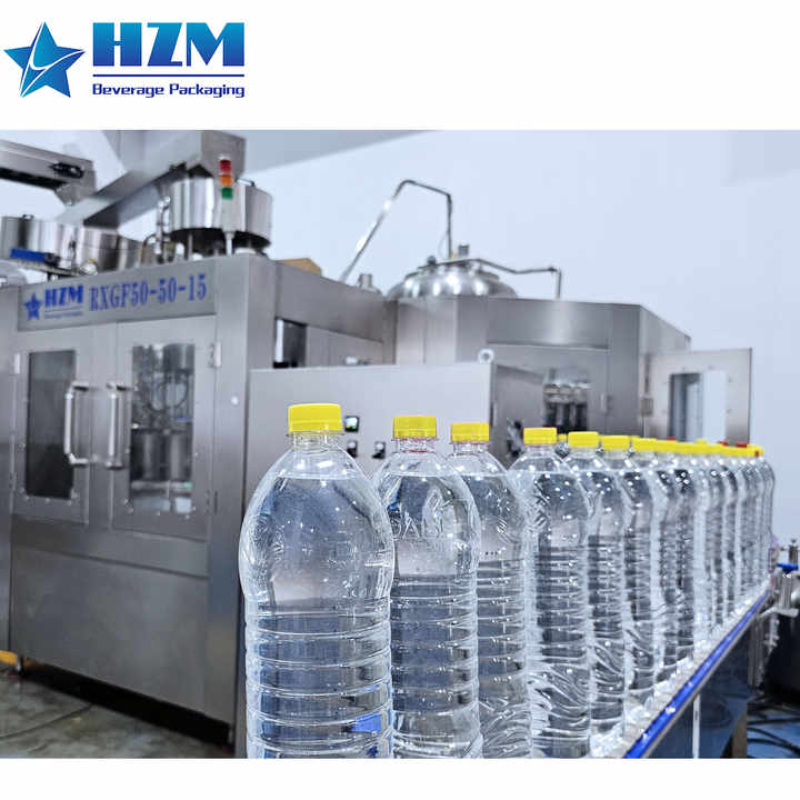 Complete Full Automatic 3 in 1 Plastic PET Bottle Pure Mineral Water Production Line Water Filling Machine