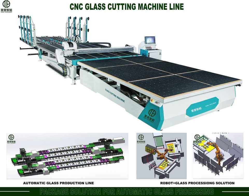 Double Head Aluminum and UPVC Cutting Saw Window and Door Making Machine and Glass Machinery