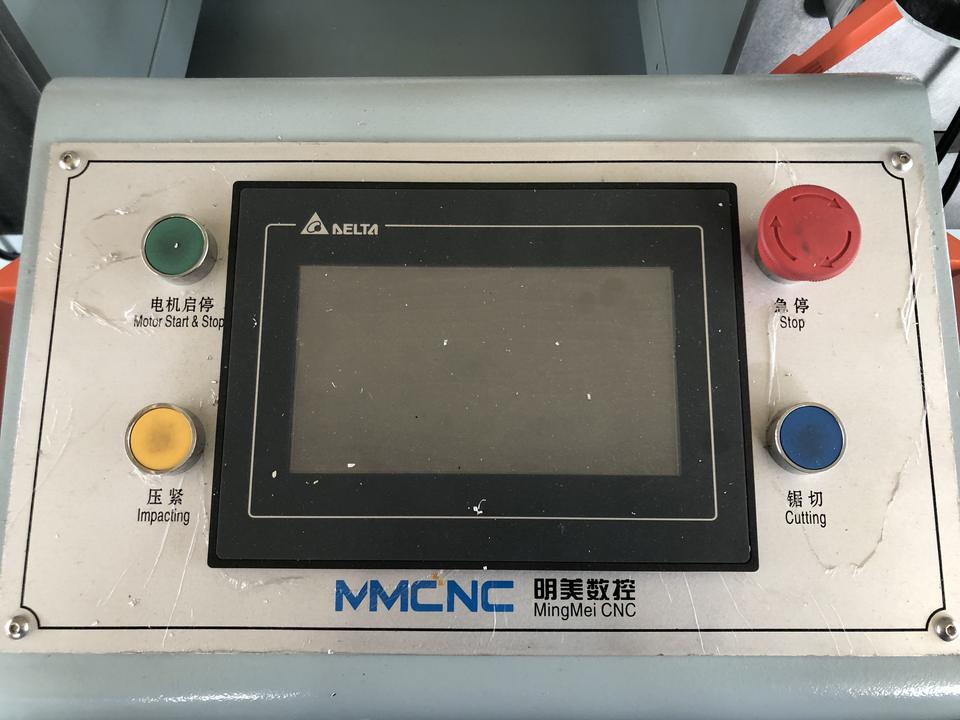 Double Head Aluminum and UPVC Cutting Saw Window and Door Making Machine and Glass Machinery