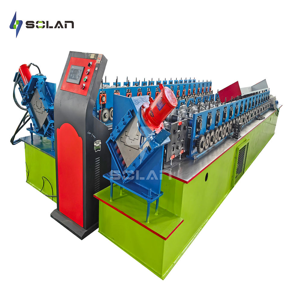 Fully Automatic Roll Forming Machine for Window Door Frame Making PLC Engine Bearing Motor Core for Aluminum