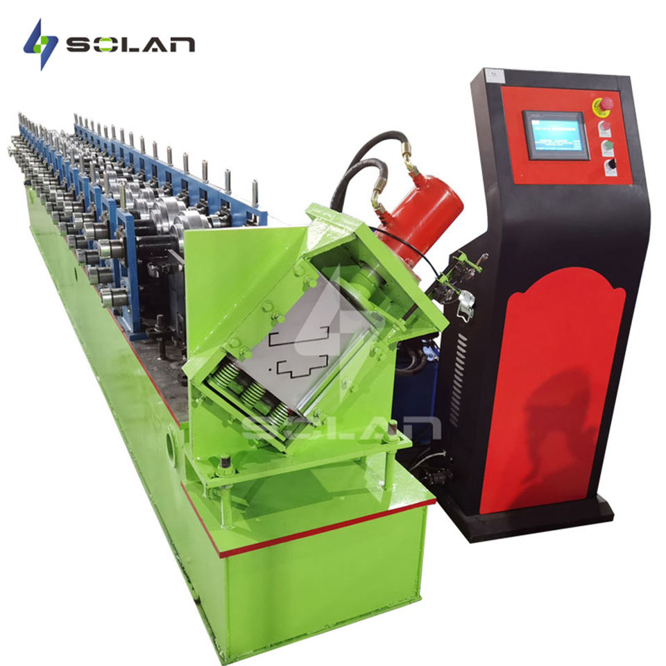 Fully Automatic Roll Forming Machine for Window Door Frame Making PLC Engine Bearing Motor Core for Aluminum
