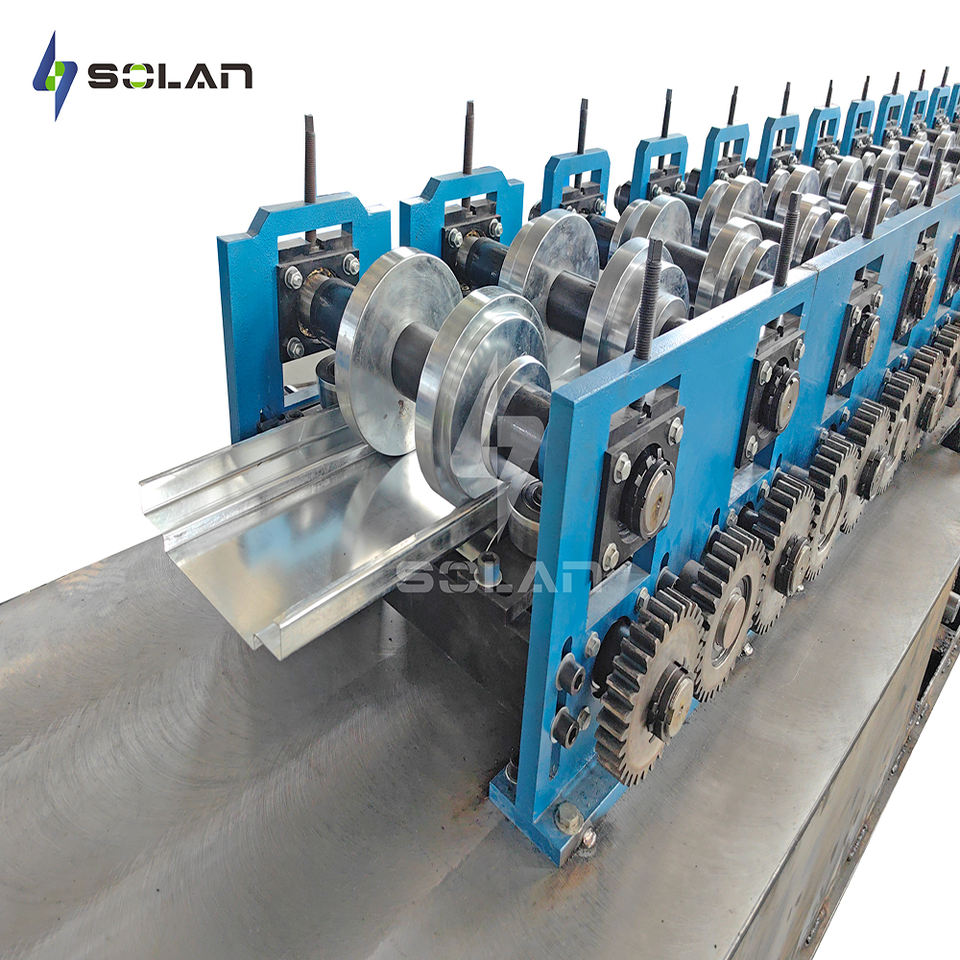 Fully Automatic Roll Forming Machine for Window Door Frame Making PLC Engine Bearing Motor Core for Aluminum