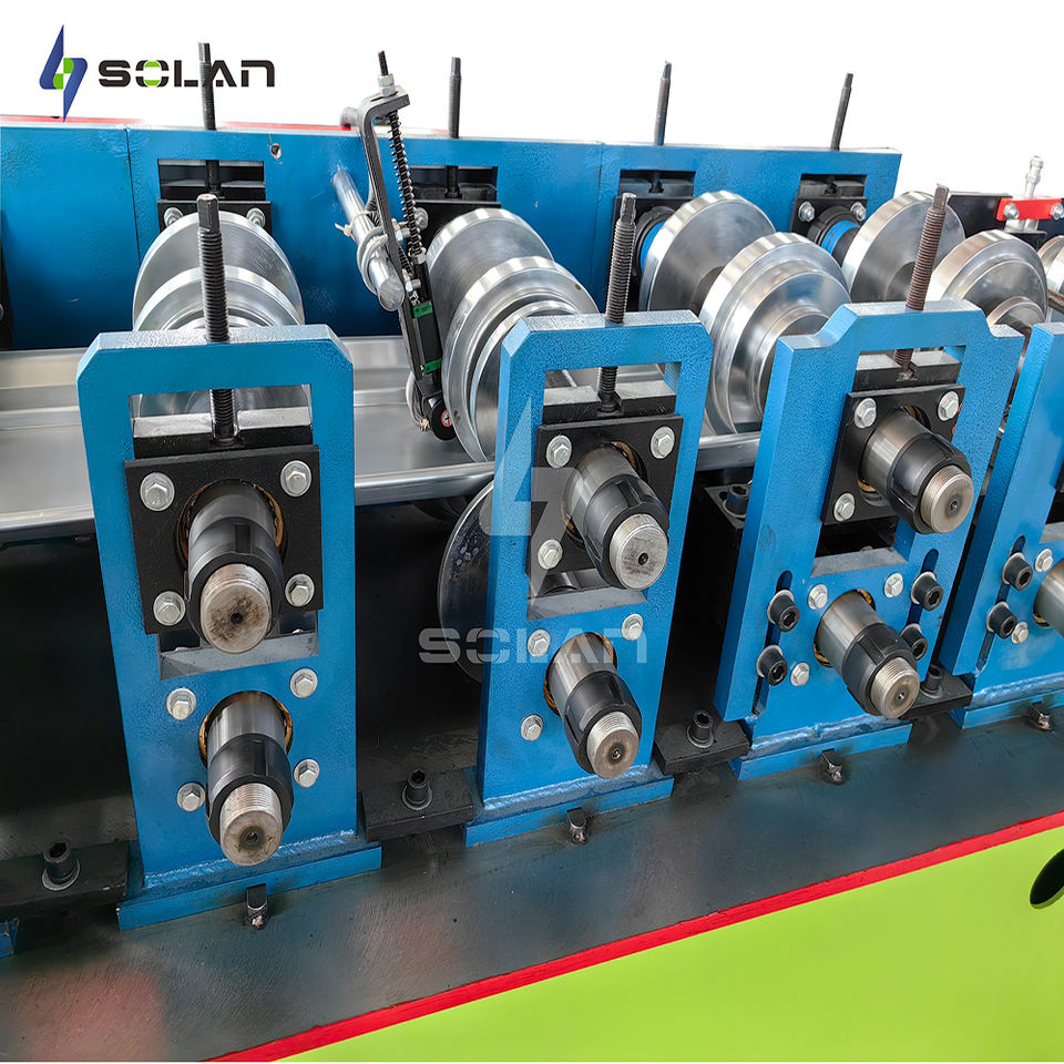 Fully Automatic Roll Forming Machine for Window Door Frame Making PLC Engine Bearing Motor Core for Aluminum
