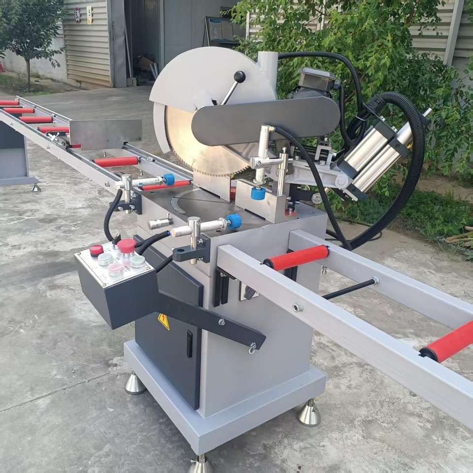Single Head Aluminium UPVC PVC Profile Window Door Making Saw Aluminum Cutting Machine