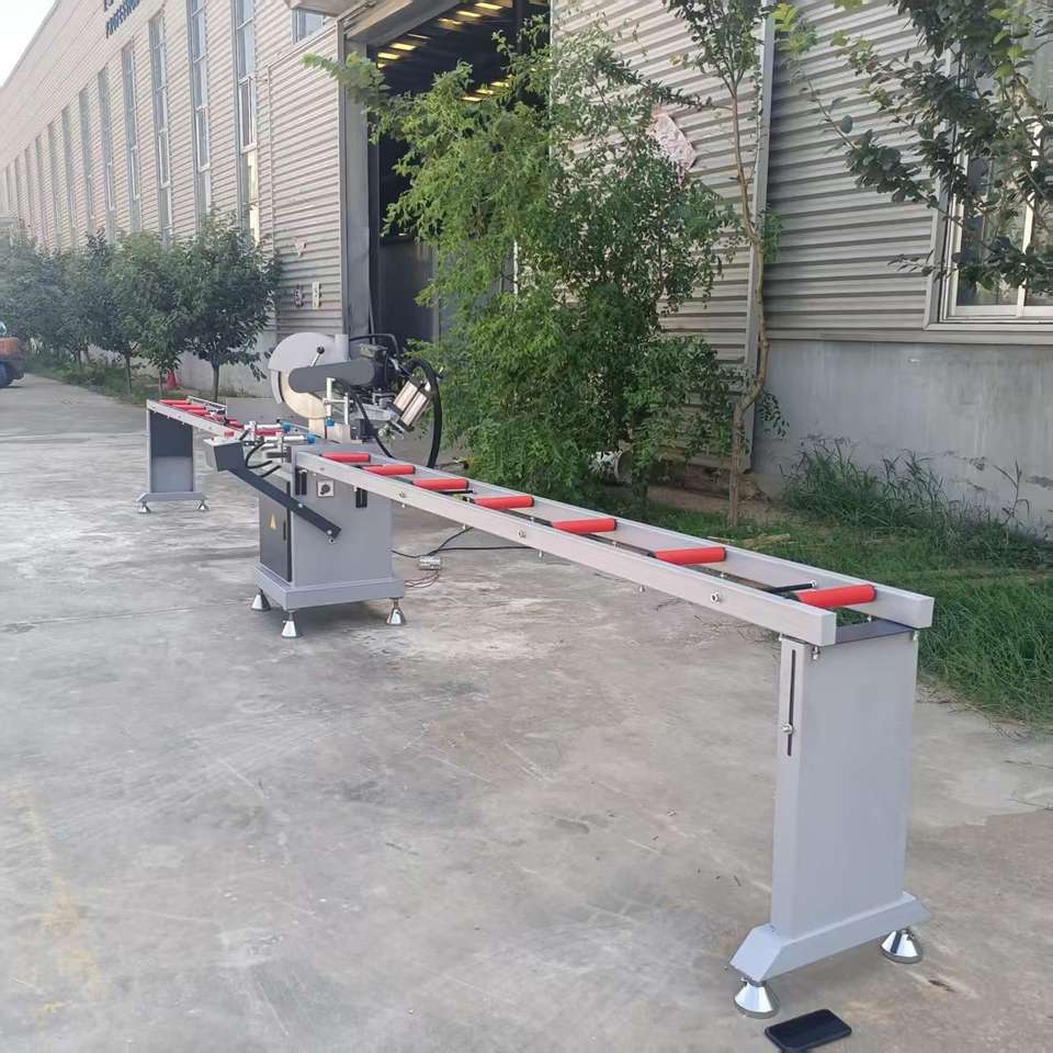 Single Head Aluminium UPVC PVC Profile Window Door Making Saw Aluminum Cutting Machine