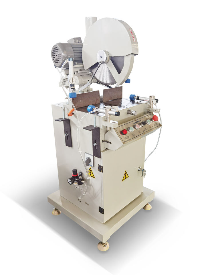 Single Head Aluminium UPVC PVC Profile Window Door Making Saw Aluminum Cutting Machine