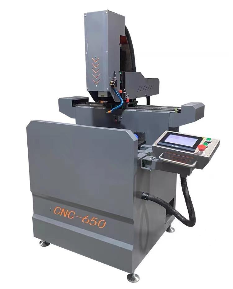 Automatic CNC Drilling Milling Machine for Furniture for Upvc Door Window Making Aluminum/PVC Profiles Featuring PLC Core