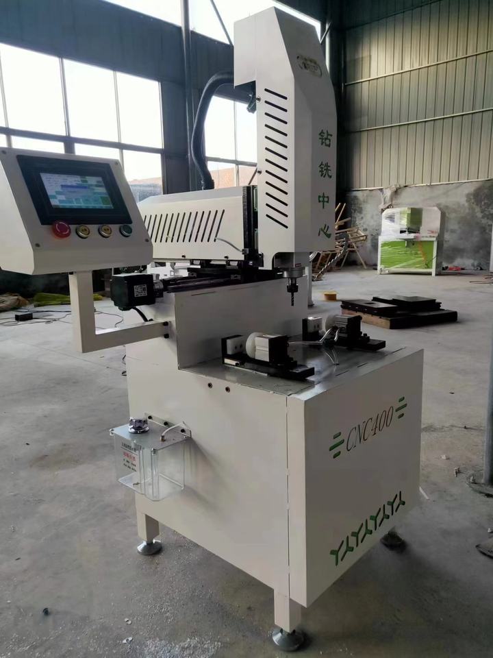 Automatic CNC Drilling Milling Machine for Furniture for Upvc Door Window Making Aluminum/PVC Profiles Featuring PLC Core