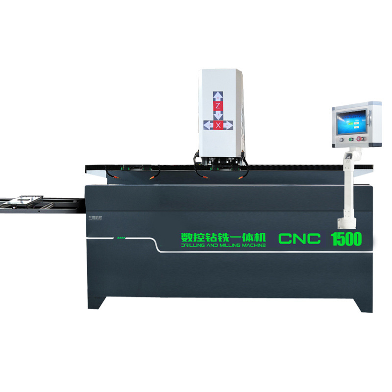Automatic CNC Drilling Milling Machine for Furniture for Upvc Door Window Making Aluminum/PVC Profiles Featuring PLC Core