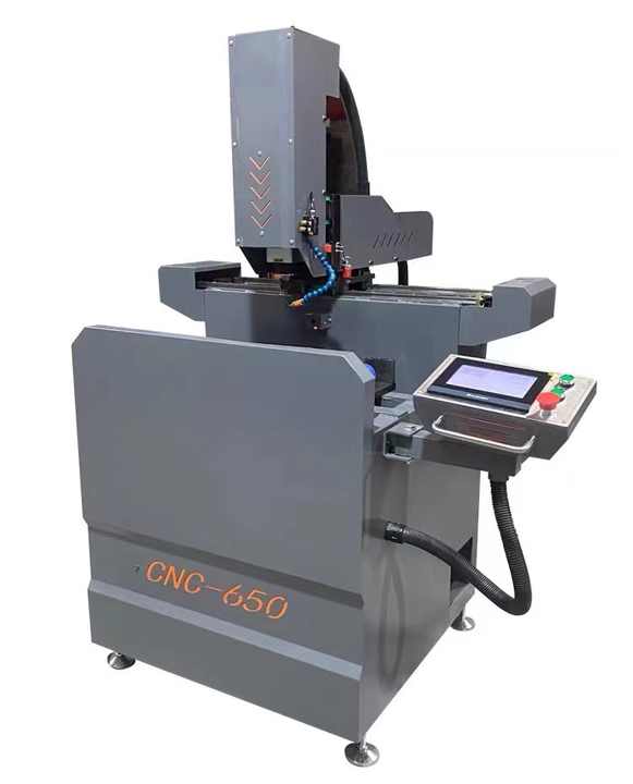 Automatic CNC Drilling Milling Machine for Furniture for Upvc Door Window Making Aluminum/PVC Profiles Featuring PLC Core