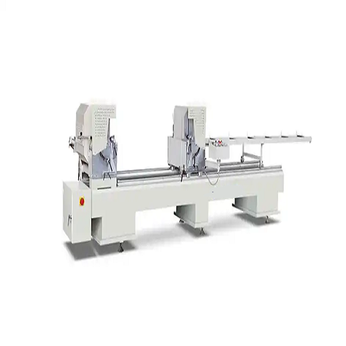 Automatic AL Profile Cutting Saw Machine for Window Door Making Used for Aluminum PVC UPVC Construction Motor PLC Engine