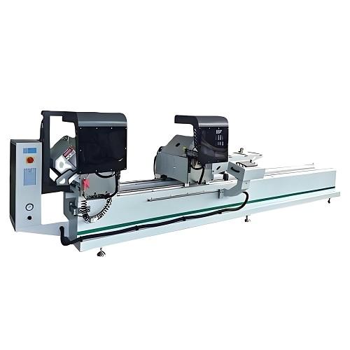 Automatic AL Profile Cutting Saw Machine for Window Door Making Used for Aluminum PVC UPVC Construction Motor PLC Engine