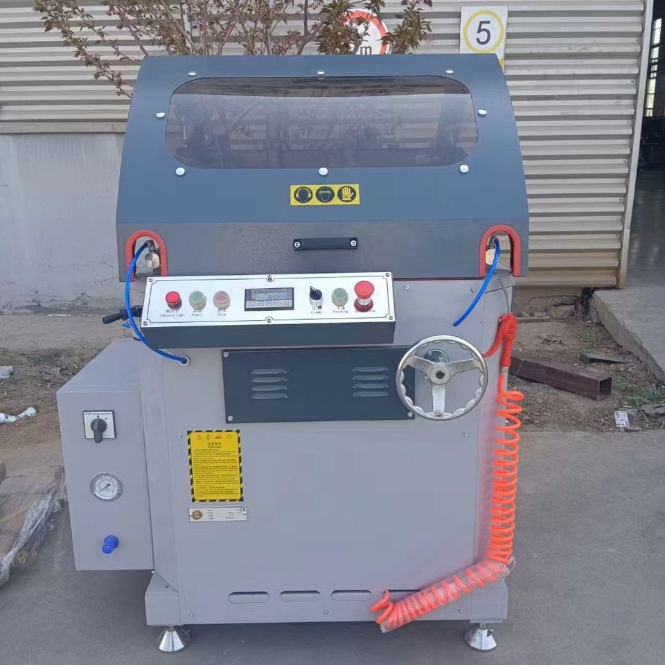 Single Head Cutting Saw Aluminum Window Machine/aluminum Window Door Fabrication Making Machine
