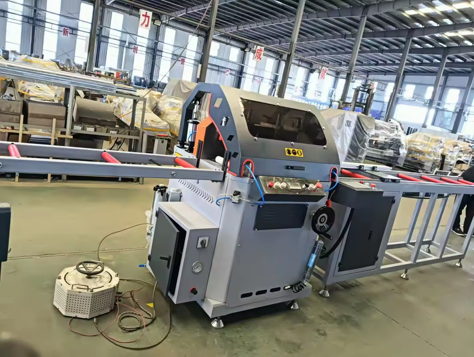 Single Head Cutting Saw Aluminum Window Machine/aluminum Window Door Fabrication Making Machine