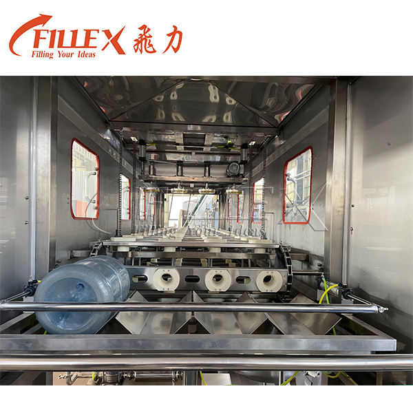 5 Gallon Barrel Water Production Line Monoblock 20L Bottle Water Washing Filling Capping Machine