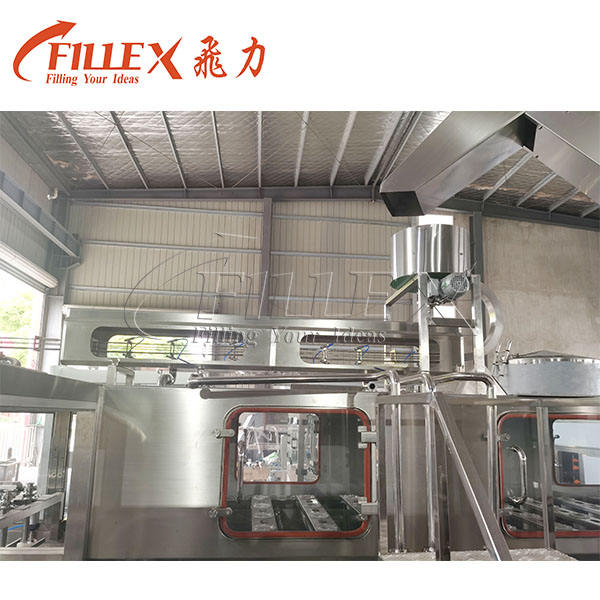 5 Gallon Barrel Water Production Line Monoblock 20L Bottle Water Washing Filling Capping Machine