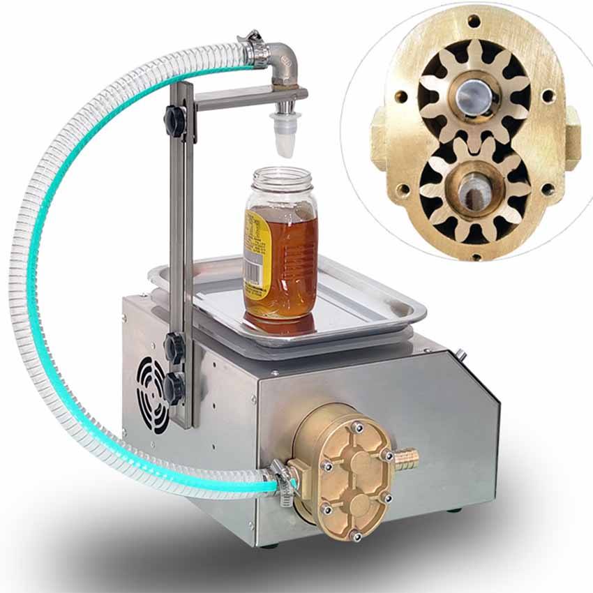 Small Honey Filling Machine Manually Filling Machine Weigh Scale Filling Machine
