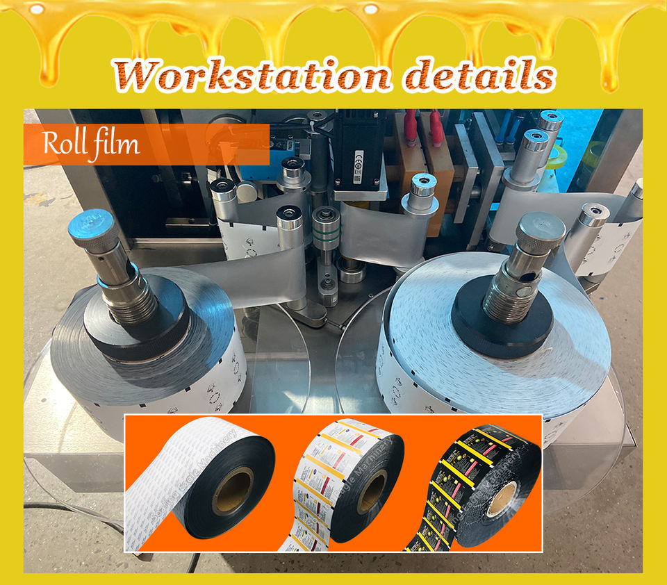 Automatic Card Type Easy Snap Sachets Honey Liquid Filling Sealing Packing Machine Ampoule Filling Machine