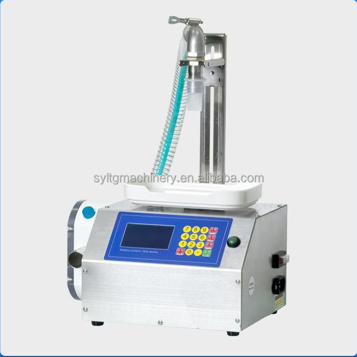 CSY-A3 Semi-Automatic Gear Pump Manual Liquid Honey Edible Oil Bottle Paste Weighing Filling Machine
