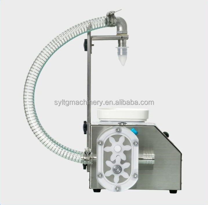CSY-A3 Semi-Automatic Gear Pump Manual Liquid Honey Edible Oil Bottle Paste Weighing Filling Machine