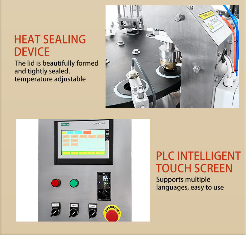 Manufacture Automatic Rotary K Cup Coffee Pod Filling and Sealing Machine, Making Machine Manufacture Coffee Capsules