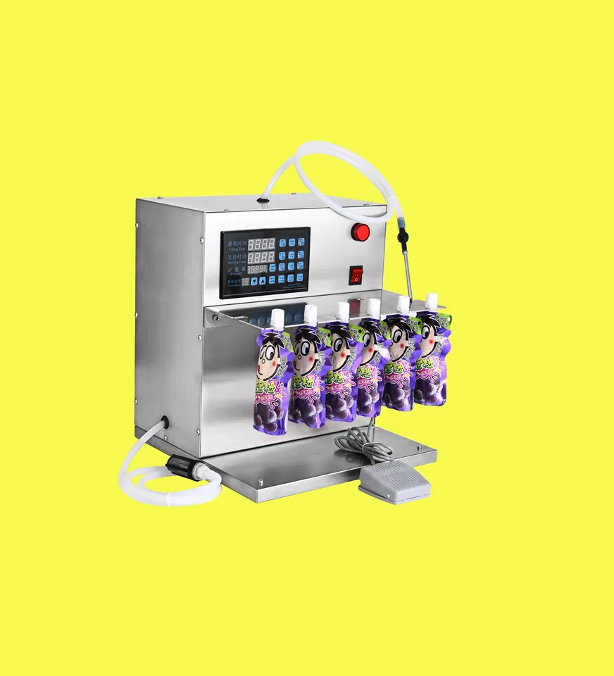 Stand up Pouch Bag Beverage Filling Machine Quantitative Numerical Control Juice Soybean Milk Filling Machine