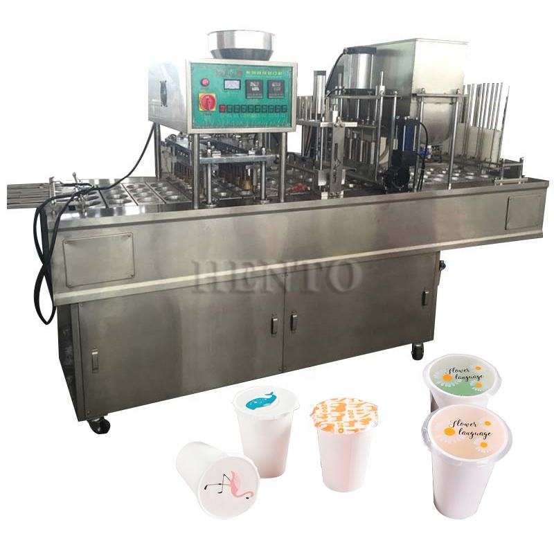 Plastic Cup Sealing Machine Automatic Cup Filling and Sealing Machine
