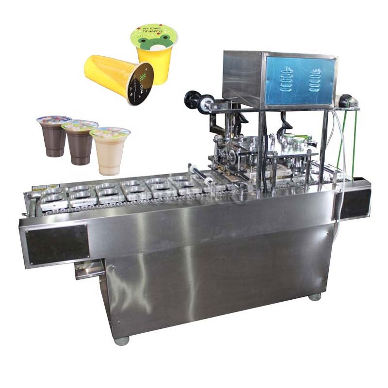 Plastic Cup Sealing Machine Automatic Cup Filling and Sealing Machine