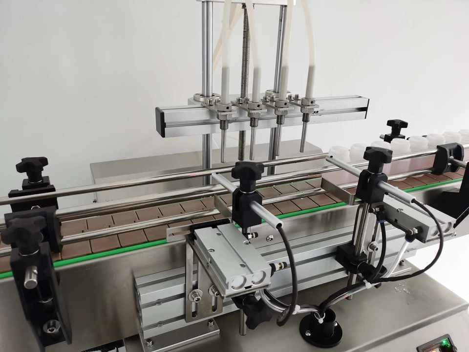 Automatic Desktop Small Volume Liquid Filling Machine Capping Machine Labeling Machine Whole Filling Line Peanut Oil