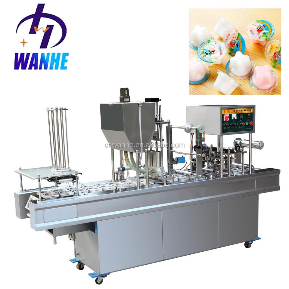 CD-20B Automatic Mineral Water Cup Jelly Filling Sealing Machine Cup Filling and Sealing Machine