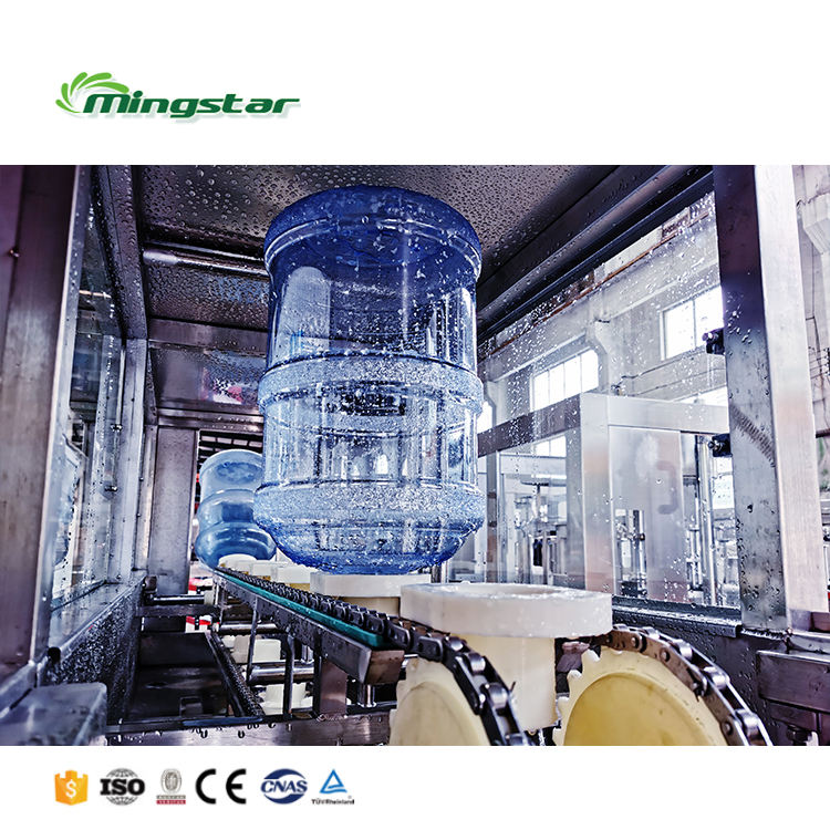 Automatic 20 Liter Water Bottle Filling 600 Bph Miner Water Fill Machine 5 Gallon Filling Machine