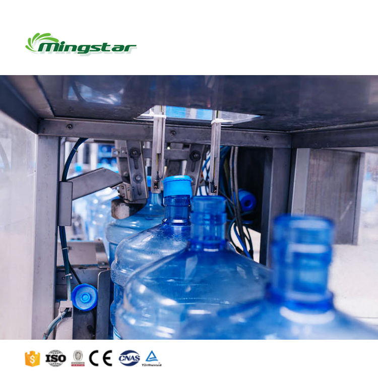 Automatic 20 Liter Water Bottle Filling 600 Bph Miner Water Fill Machine 5 Gallon Filling Machine