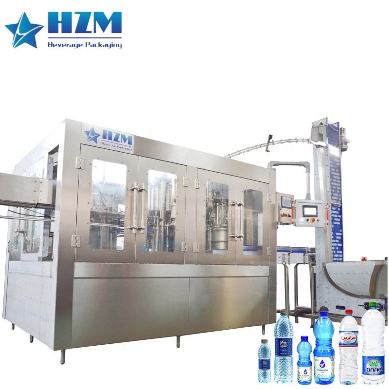 Full Automatic 3 in 1 200ml-2000ml PET Bottle Water Filling Machine/ a to Z Turnkey Project Bottle Water Production Line Machine