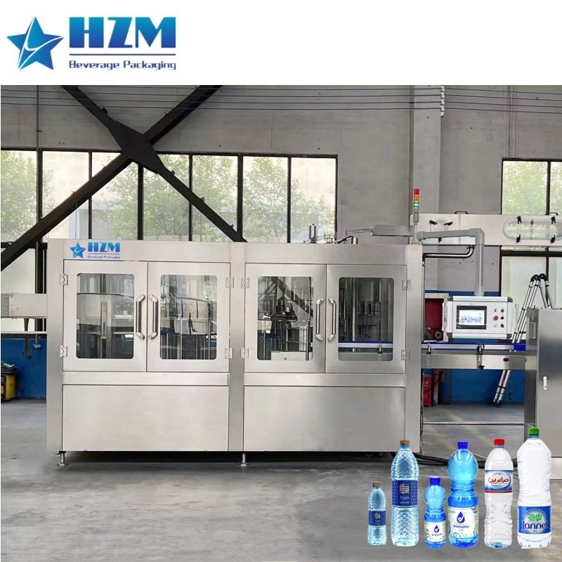 Full Automatic 3 in 1 200ml-2000ml PET Bottle Water Filling Machine/ a to Z Turnkey Project Bottle Water Production Line Machine