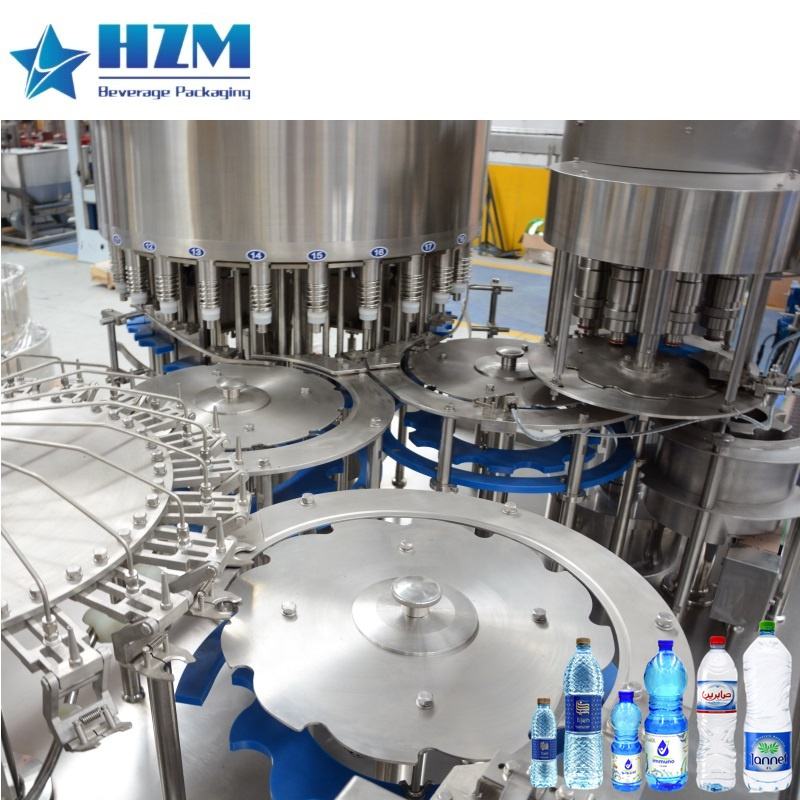Full Automatic 3 in 1 200ml-2000ml PET Bottle Water Filling Machine/ a to Z Turnkey Project Bottle Water Production Line Machine