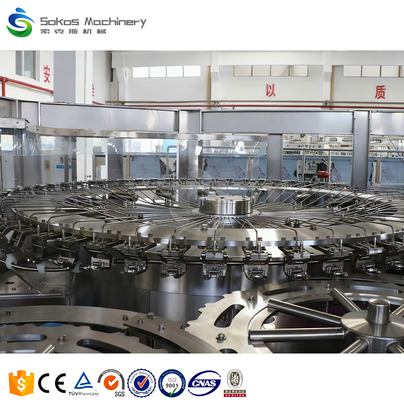 3 in 1 Water Filling Machinery / Mineral Water Filling Plant / Pure Water Production Line