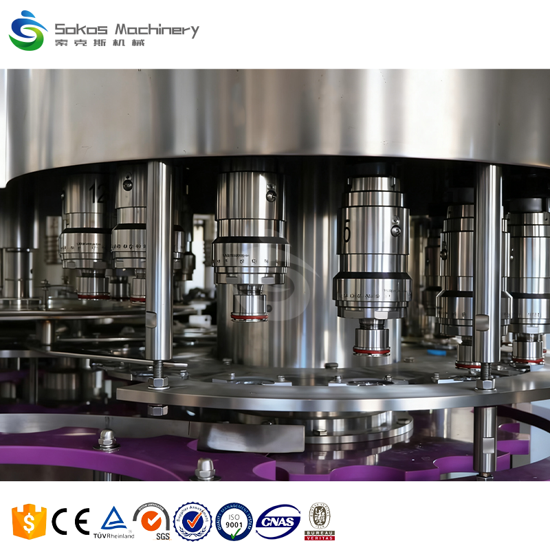 3 in 1 Water Filling Machinery / Mineral Water Filling Plant / Pure Water Production Line