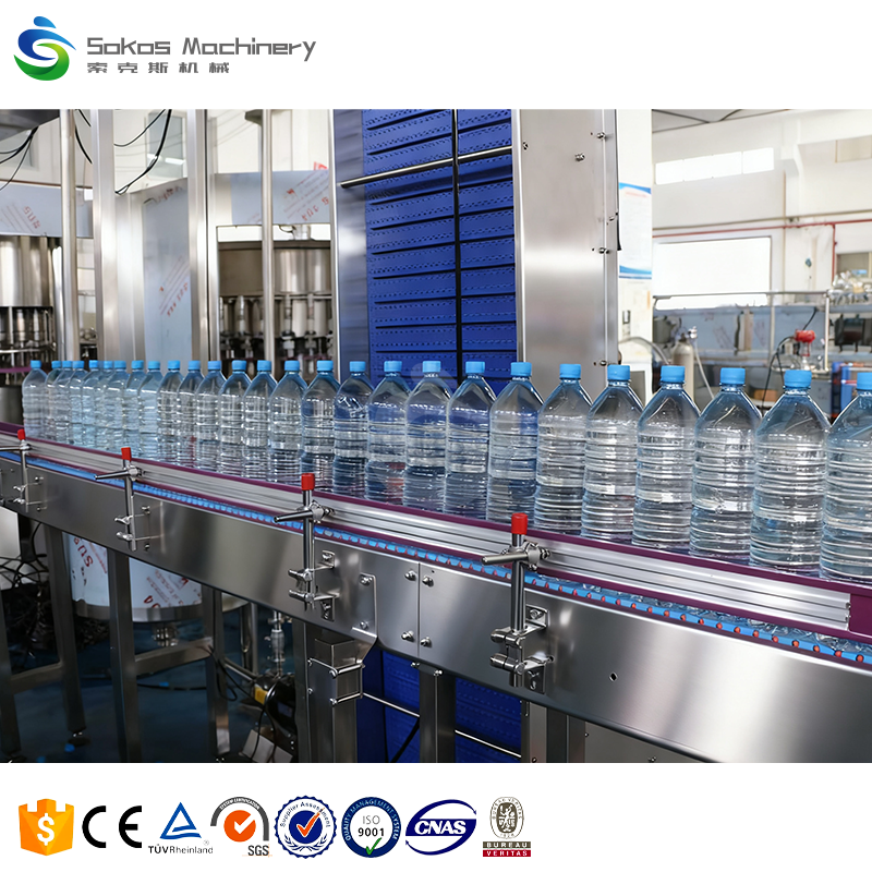 3 in 1 Water Filling Machinery / Mineral Water Filling Plant / Pure Water Production Line