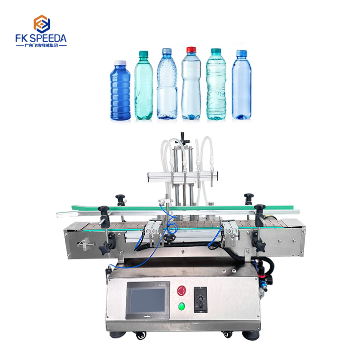 High Efficiency Desktop Water Bottle Filling Capping Labeling Packaging Machine in Ghana