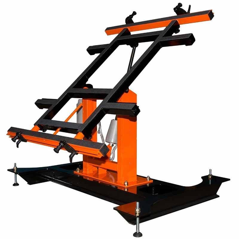 Mobile Workbench Flipping Door Window Electrical Panel Clamps Aluminium Mold Production Assemble Table Metal